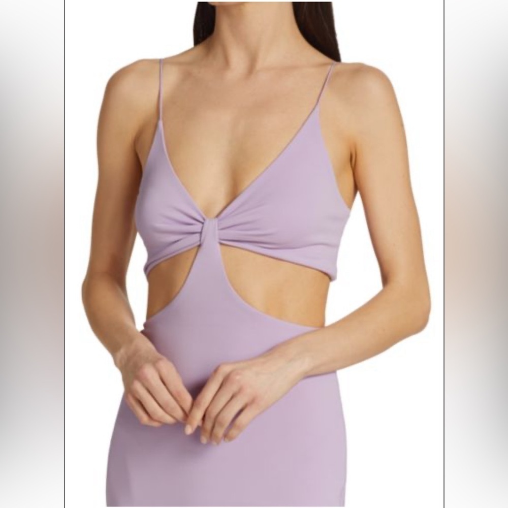 NWT ALICE + OLIVIA NWT Havana Sleeveless Cut Out Minidress